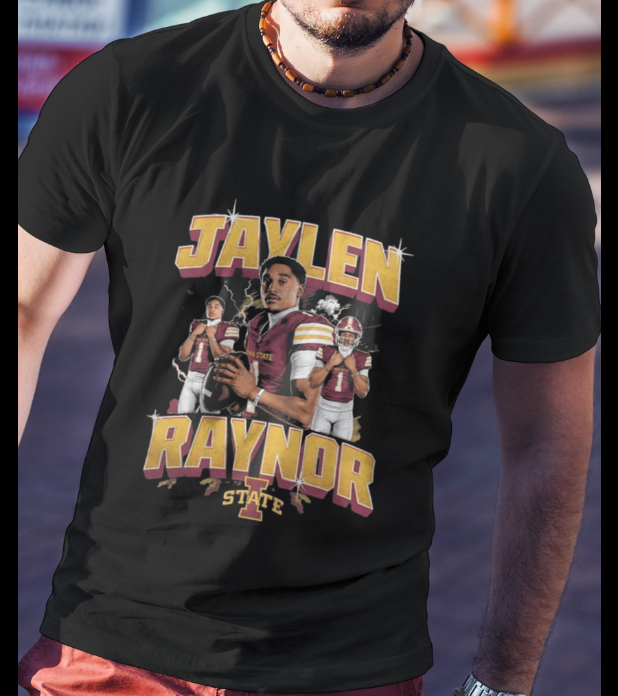 Jaylen Raynor Iowa State Football Quarterback T-Shirt