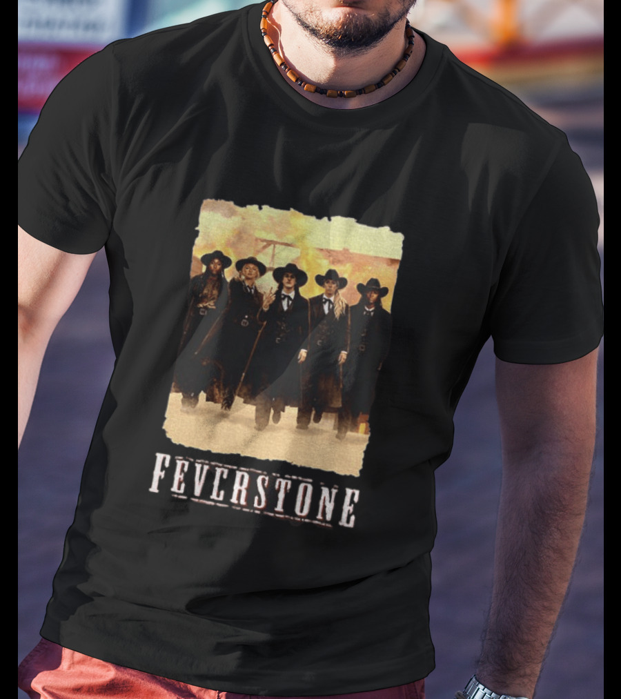 Feverstone Indiana Sophie Cunningham Caitlin Clark Tombstone Cowboys T-Shirt