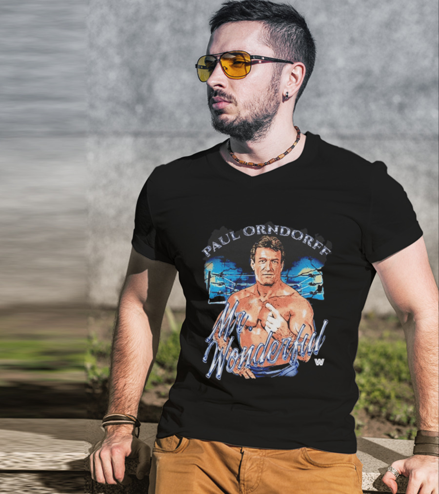 Paul Orndorff Mr. Wonderful WWE Wrestling Legend T-Shirt