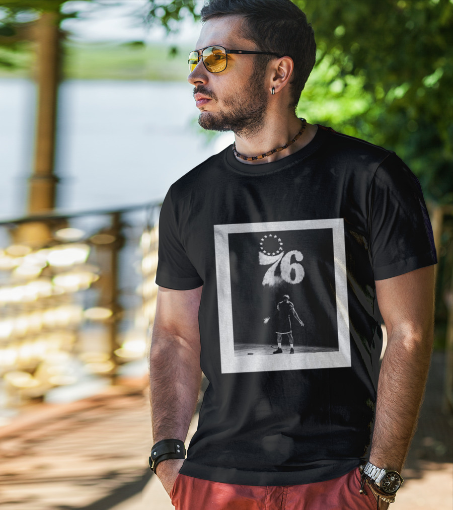 Philadelphia 76ers LeBron James Last Chalk Toss Moment T-Shirt