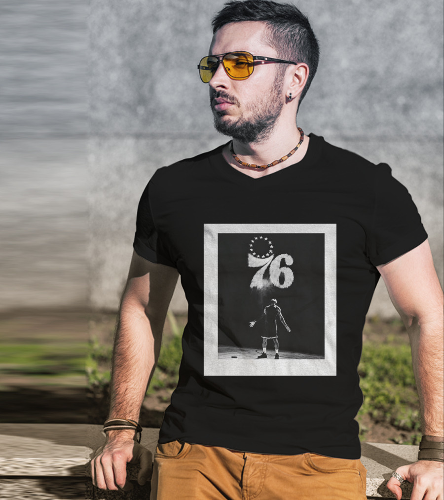 Philadelphia 76ers LeBron James Last Chalk Toss Moment T-Shirt