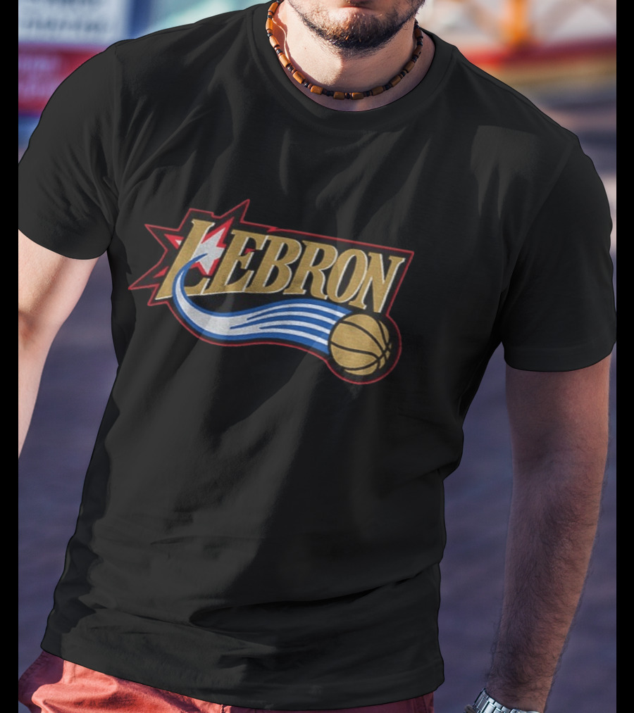 Lebron James 76ers Star Basketball T-Shirt