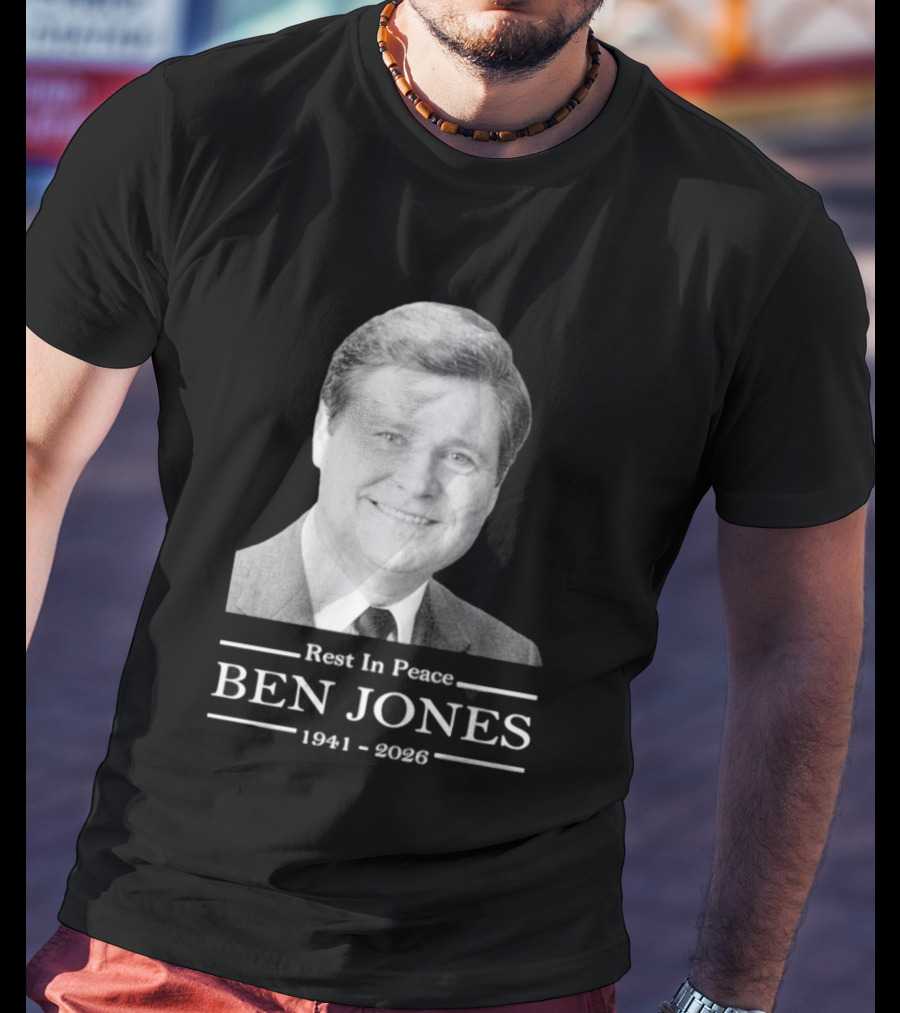 Rest In Peace Ben Jones 1941 2026 Memorial T-Shirt