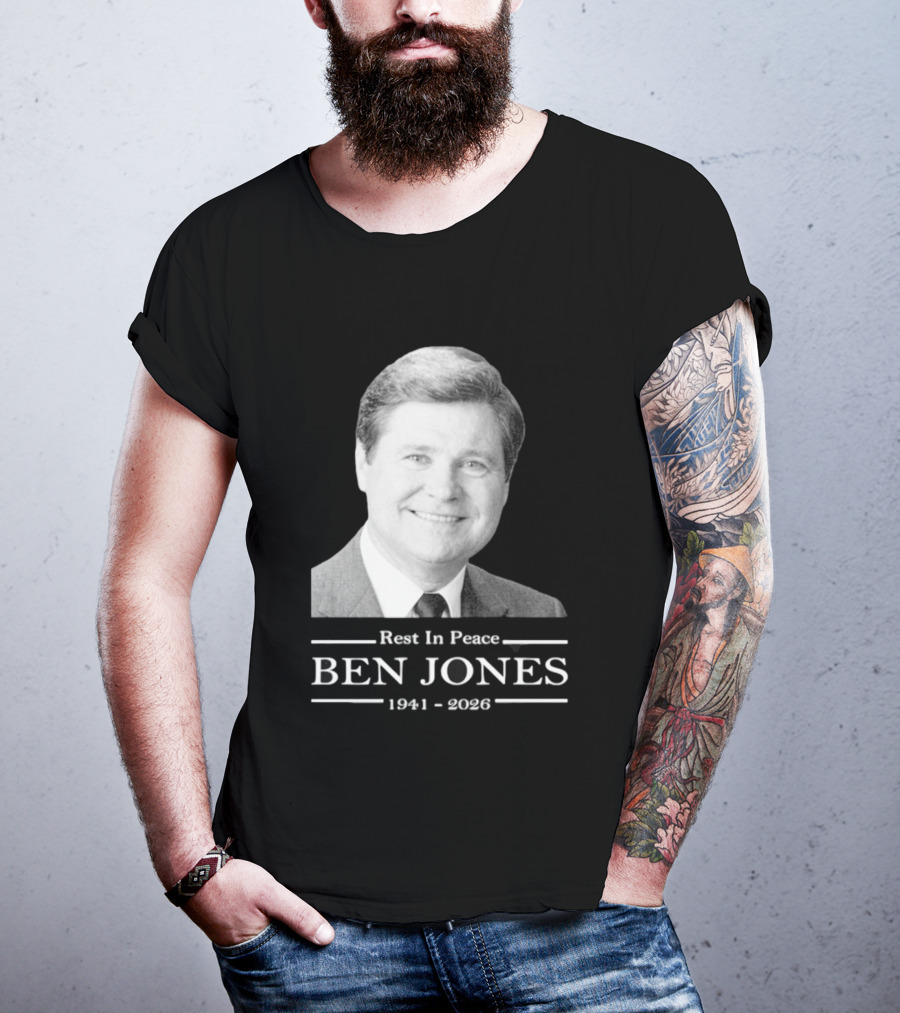 Rest In Peace Ben Jones 1941 2026 Memorial T-Shirt