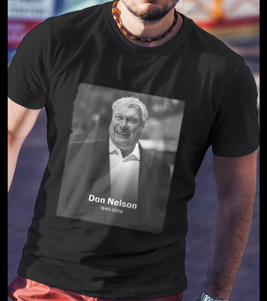 Don Nelson 1940 2026 Basketball Legend Memorial T-Shirt