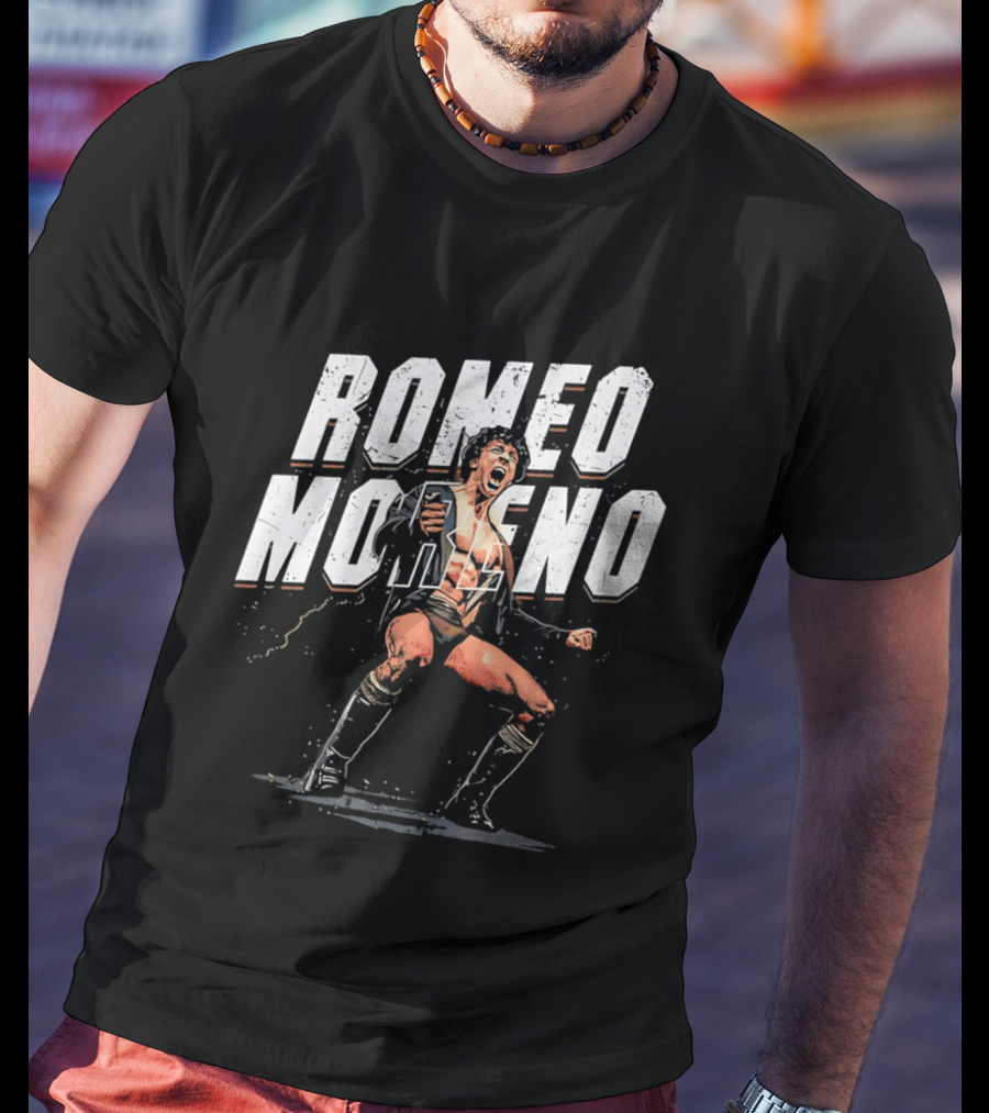 Romeo Moreno Dynamic NXT Superstar Wrestling Persona T-Shirt