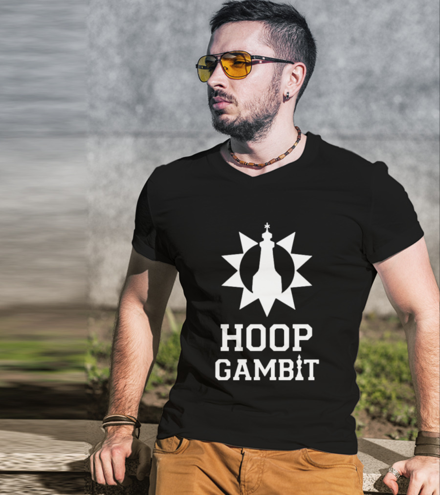 Hoop Gambit Victor Wembanyama Chess T-Shirt
