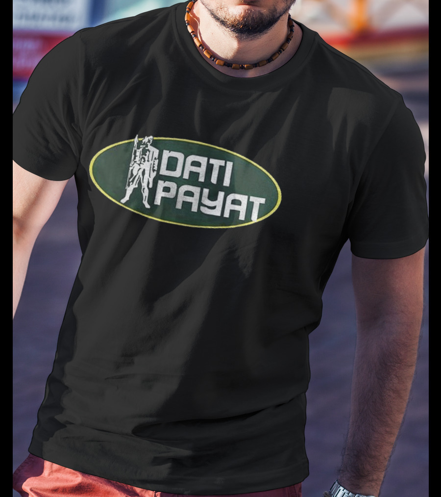 Warrior Dati Payat Bold Font Strength Oval T-Shirt