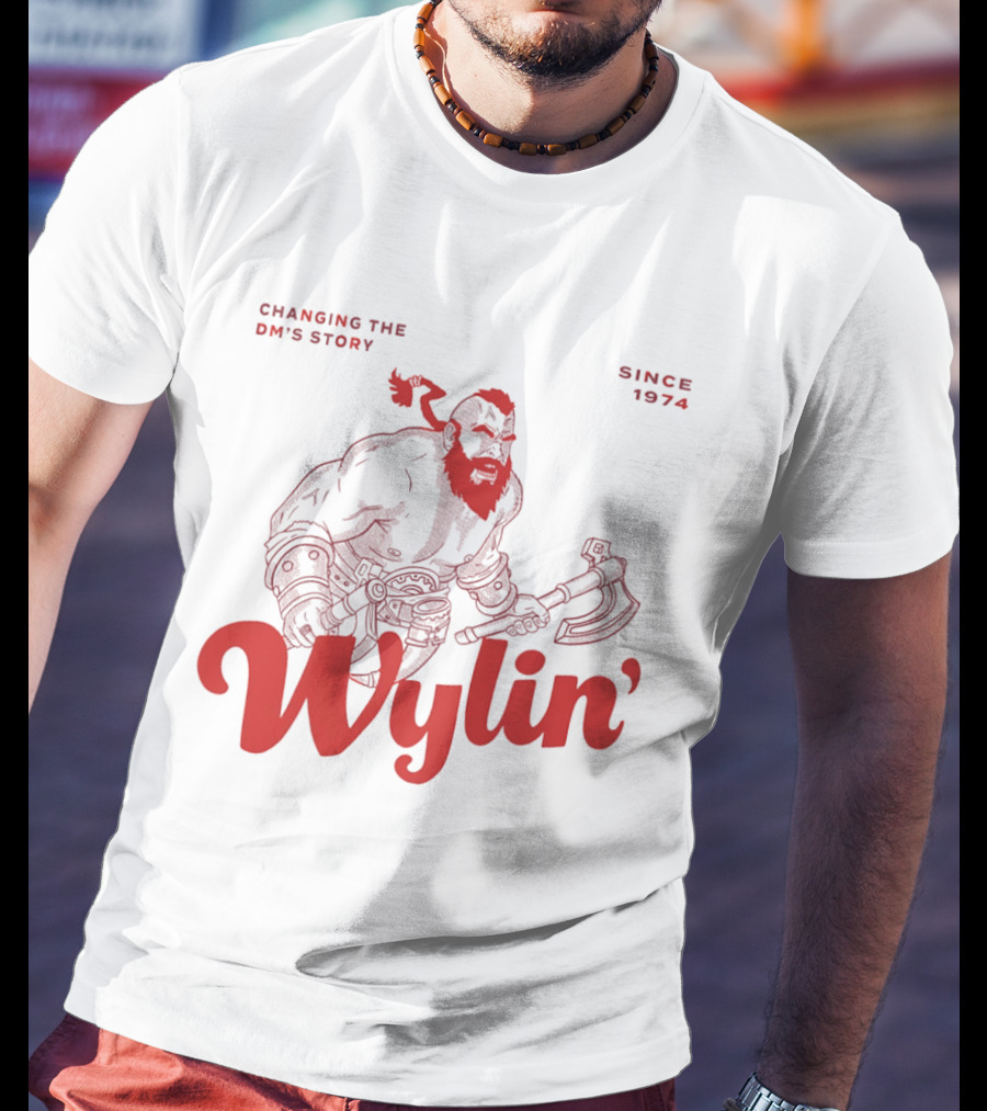 Changing The DM's Story Wylin' Barbarian Since 1974 T-Shirt