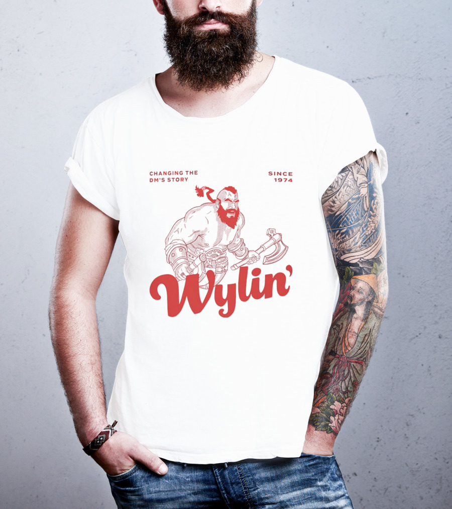 Changing The DM's Story Wylin' Barbarian Since 1974 T-Shirt