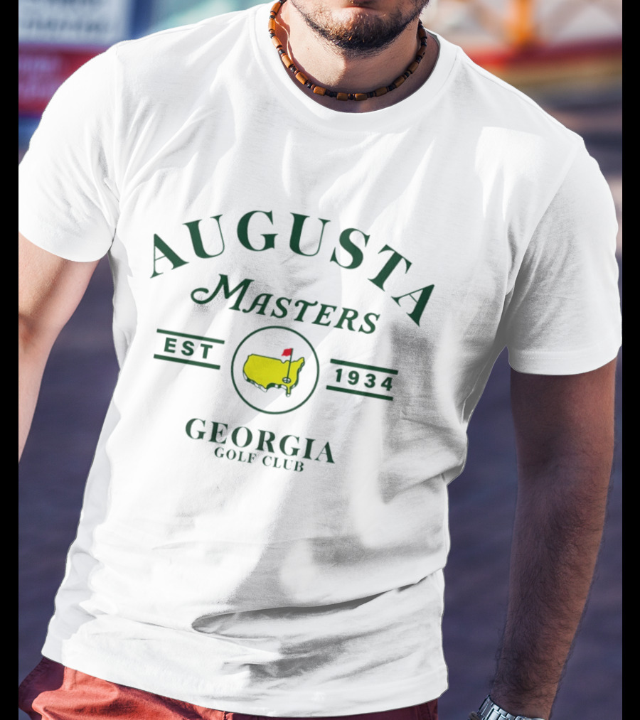 Georgia Augusta Masters Golf Club Est 1934 Iconic Tournament T-Shirt