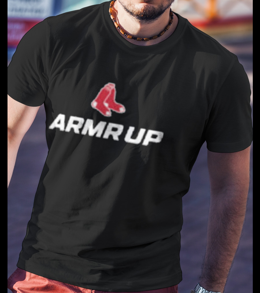 Boston Red Sox Armr Up Clear Prepared Focused Resilient T-Shirt