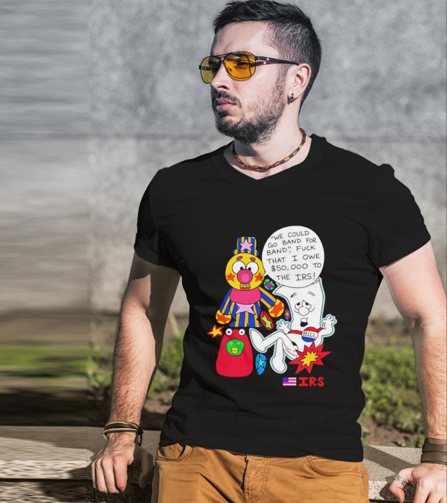 I'm Just A Bill IRS Debt Schoolhouse Rock Clown And Starburst T-Shirt