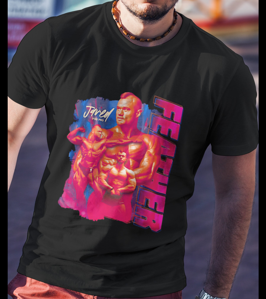 Jared Feather IFBB Pro Bodybuilding Champion Bold Visual T-Shirt
