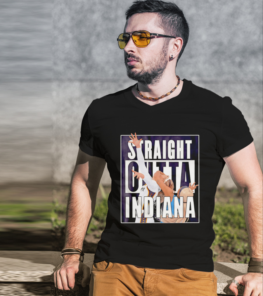 Sophie Cuningham Basketball Straight Outta Indiana Sports Fans T-Shirt