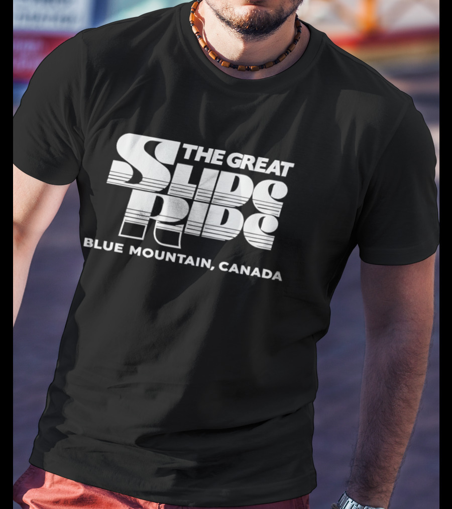 The Great Slide Ride Blue Mountain Canada Adventure Experience T-Shirt