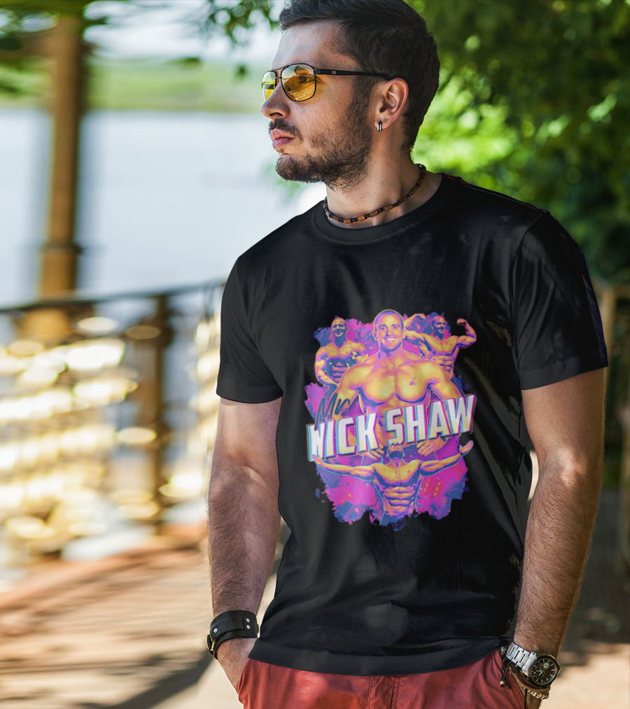 Mr Nick Shaw Bodybuilding Motivation Fitness Enthusiast Hype T-Shirt