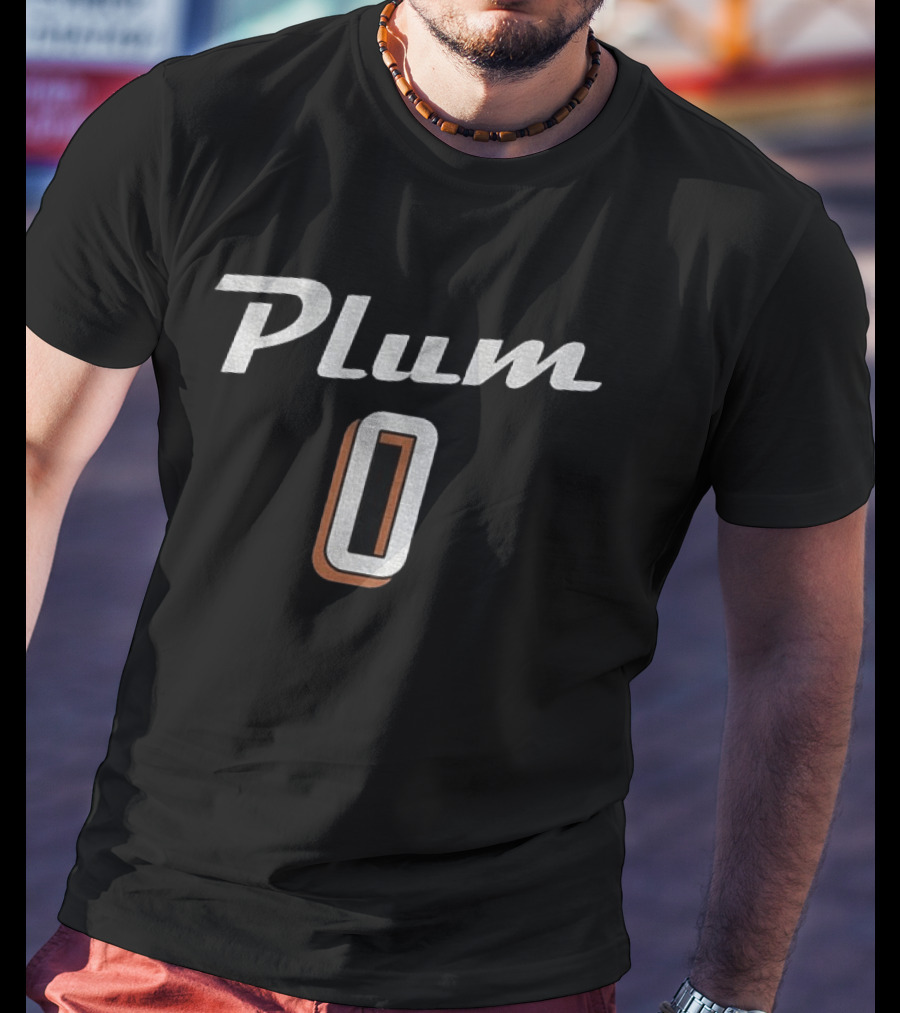 Plum 0 Phoenix Kelsey Basketball Fan Gear T-Shirt