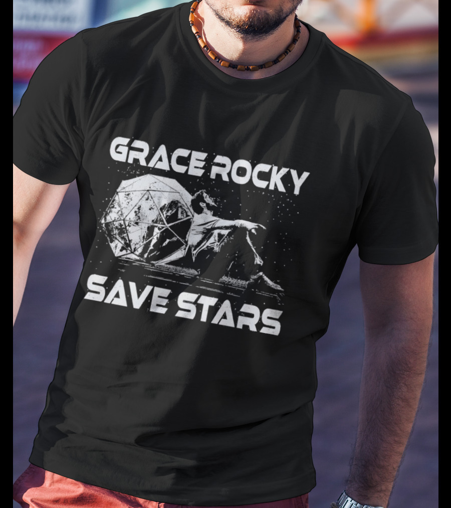 Grace Rocky Project Hail Mary Save Stars T-Shirt