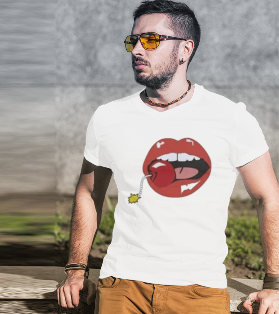 Argylle Aidan Wilde Cherry Lips Bomb T-Shirt