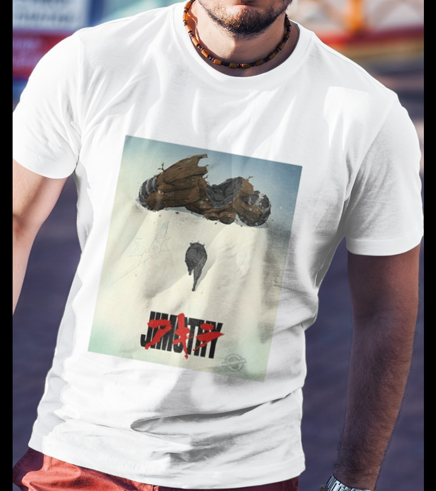 Jimothy Akira Kaneda Bike Homage Neo Tokyo Anime T-Shirt