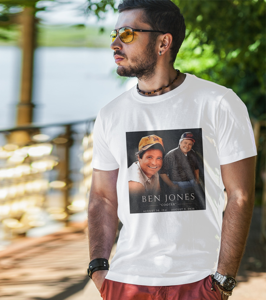 Ben Jones Cooter Memorial August 30 1941 August 9 2026 T-Shirt