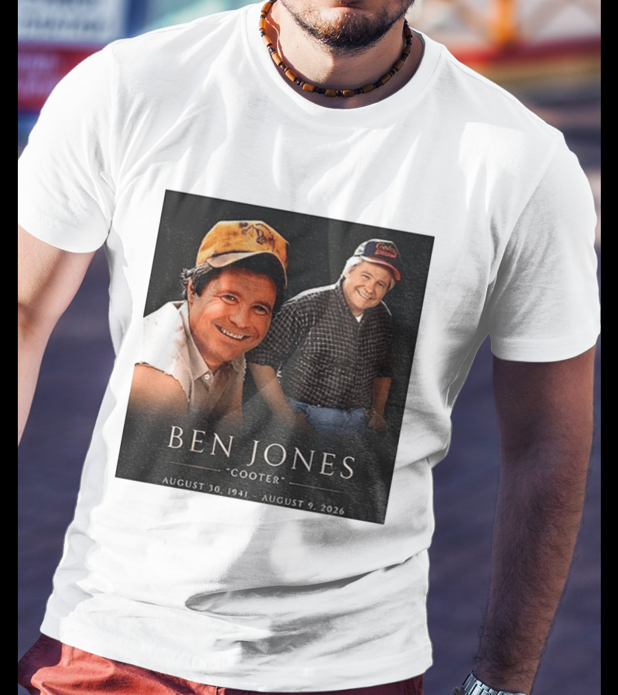 Ben Jones Cooter Memorial August 30 1941 August 9 2026 T-Shirt