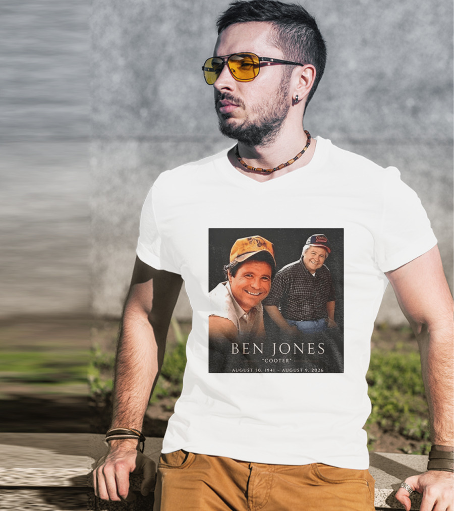 Ben Jones Cooter Memorial August 30 1941 August 9 2026 T-Shirt