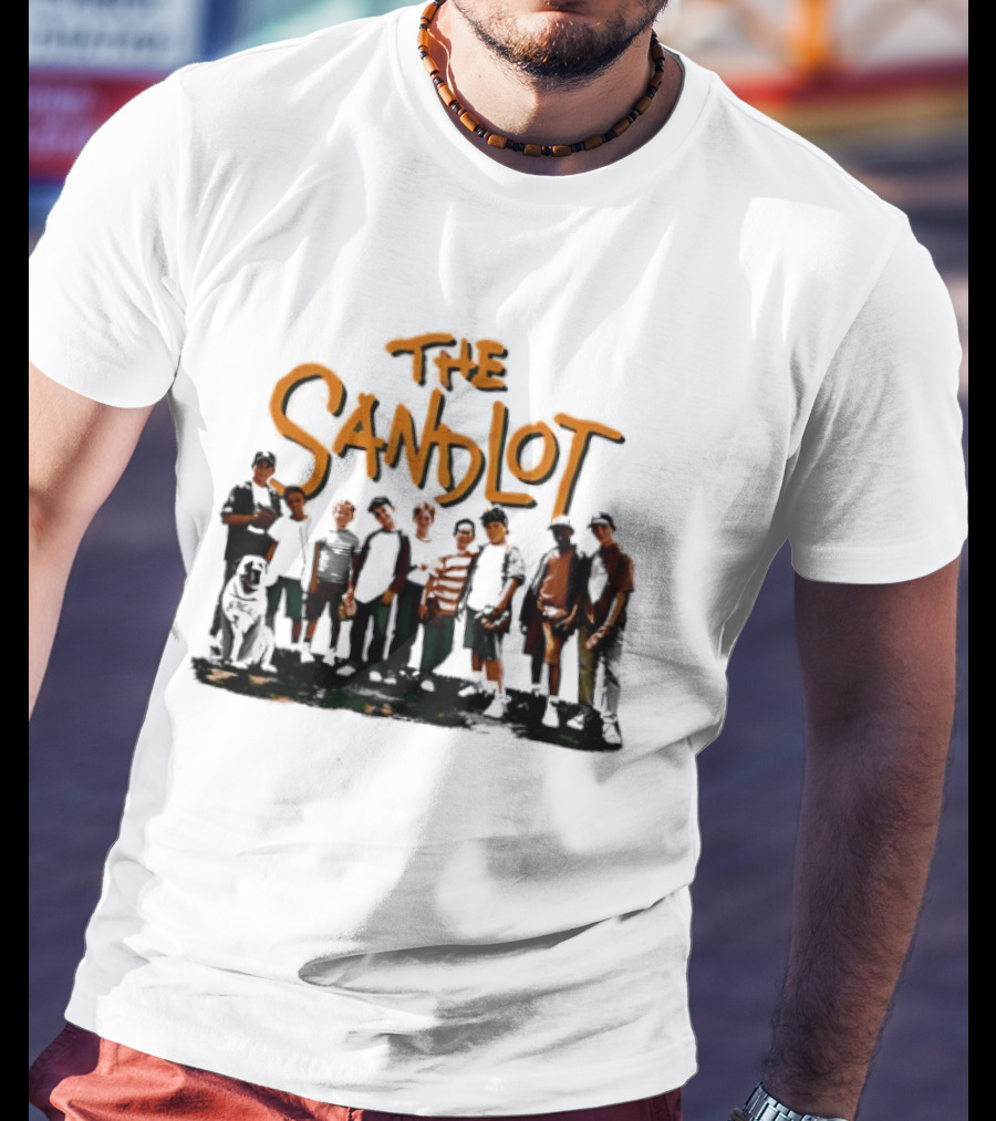 The Sandlot Cast Benny Smalls Hercules Movie Characters T-Shirt