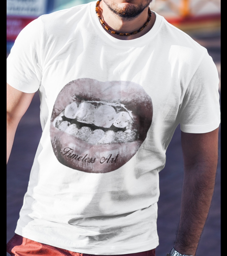 Timeless Art Grillz Lips Renaissance T-Shirt