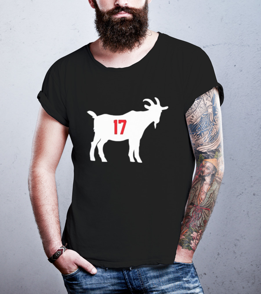 17 White Billy Goat T-Shirt