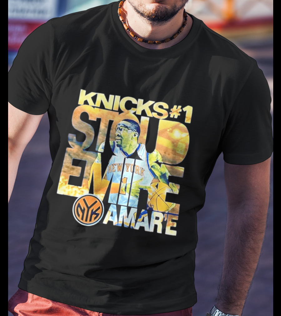 Knicks #1 Stoudemire Amare New York NYK T-Shirt