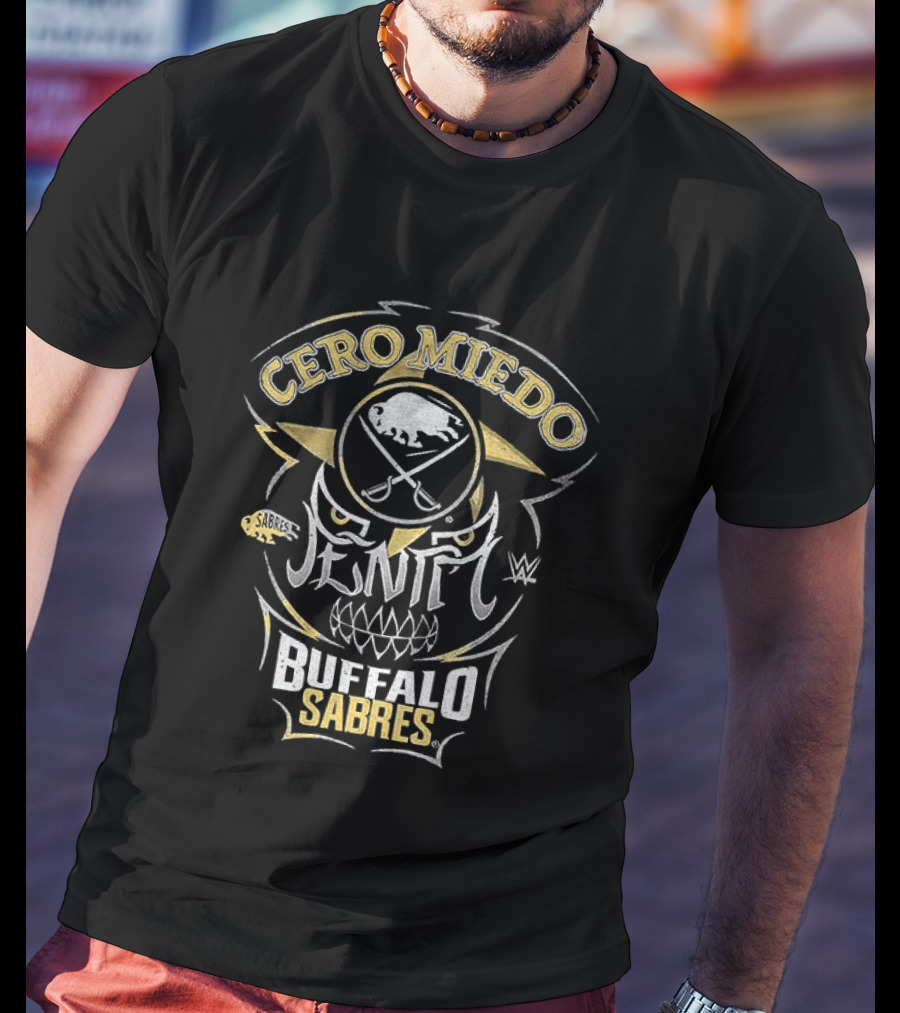 Cero Miedo Penta WWE Buffalo Sabres T-Shirt