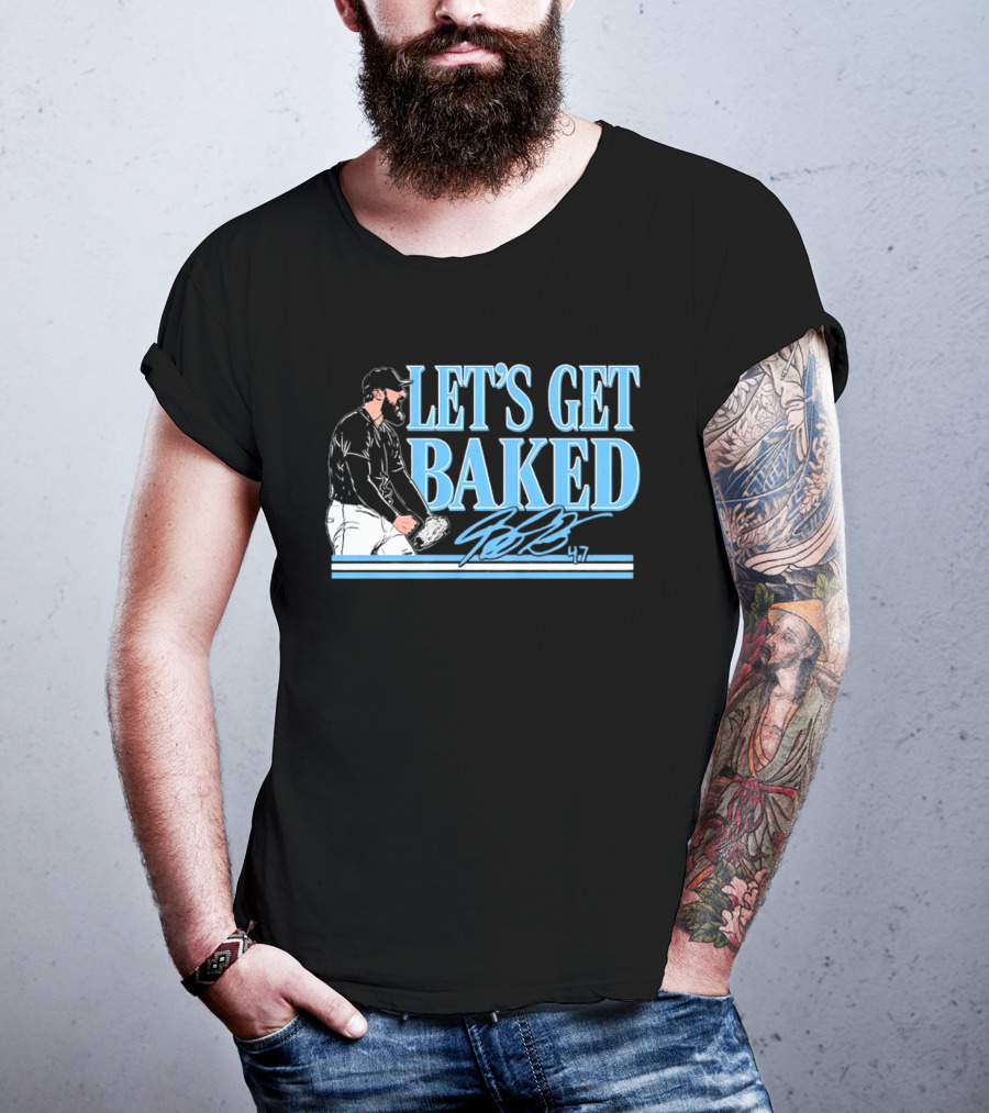 Corbin Burnes Let's Get Baked MLB Baseball Player T-Shirt