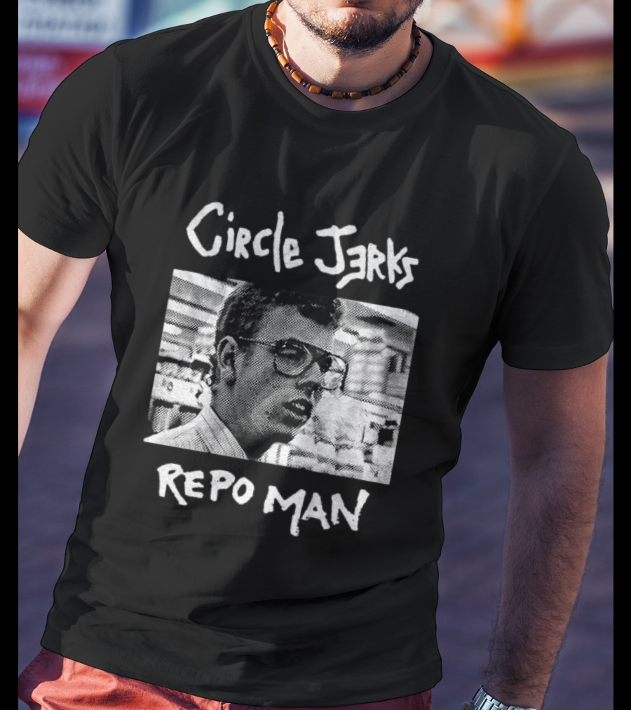 Circle Jerks Punk Rock Band Repo Man T-Shirt