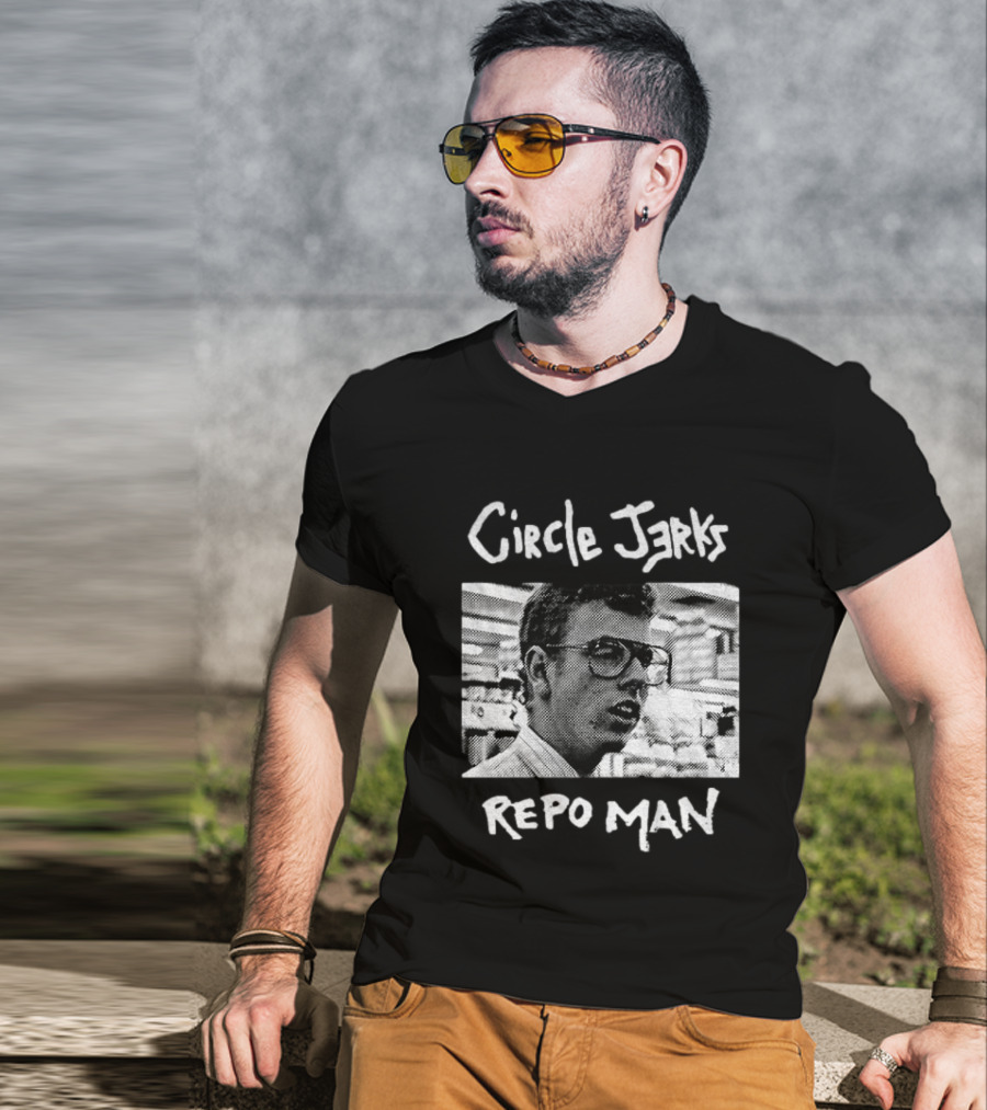 Circle Jerks Punk Rock Band Repo Man T-Shirt