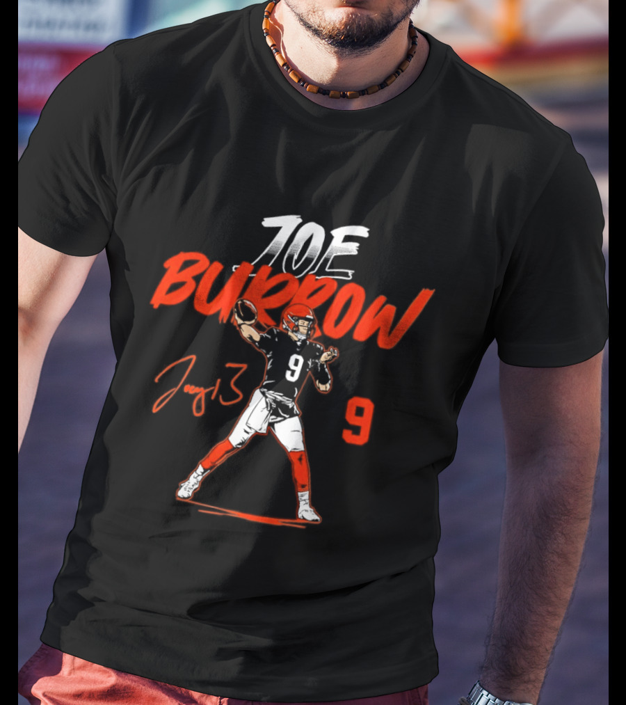 Joe Burrow 9 Cleveland Browns 2026 Football Quarterback T-Shirt