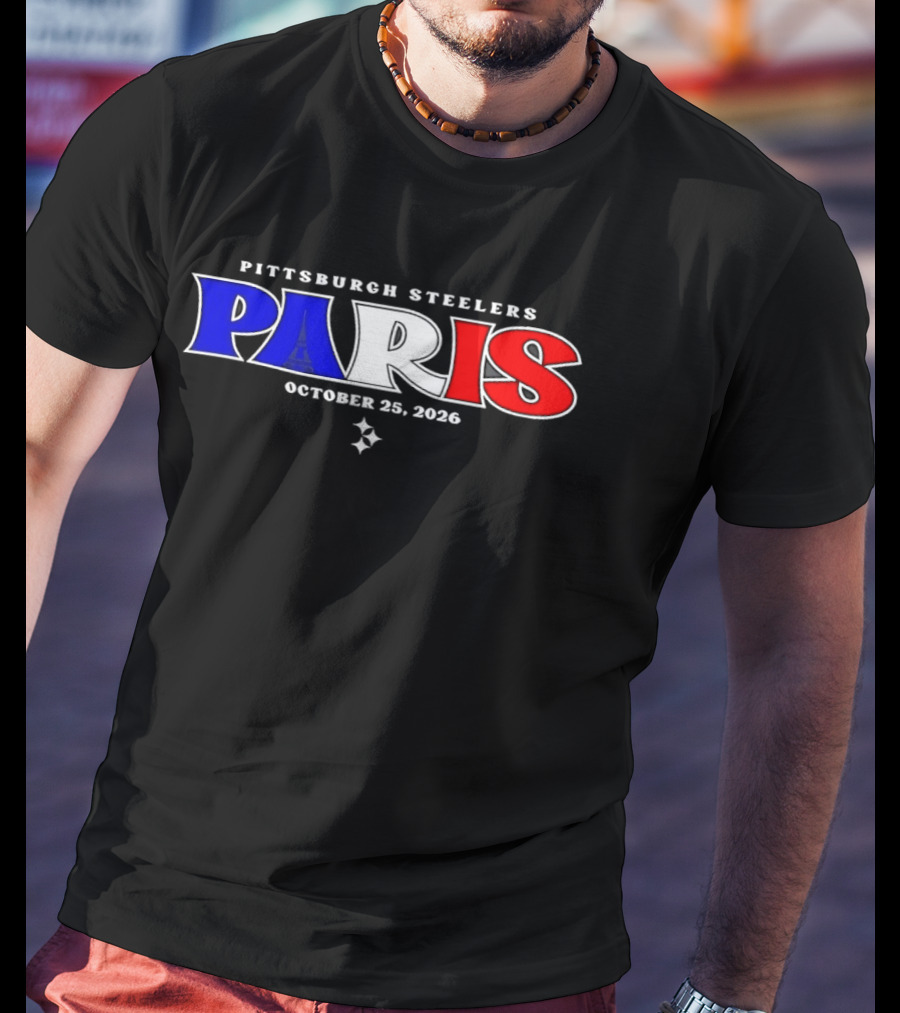 Pittsburgh Steelers Paris October 25 2026 T-Shirt