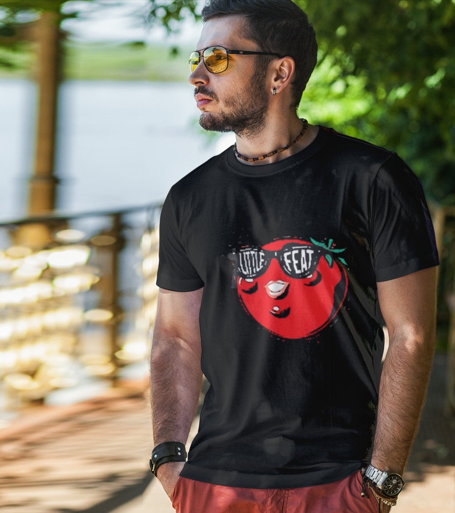 Little Feat Tomato Sunglasses Tie Dye T-Shirt