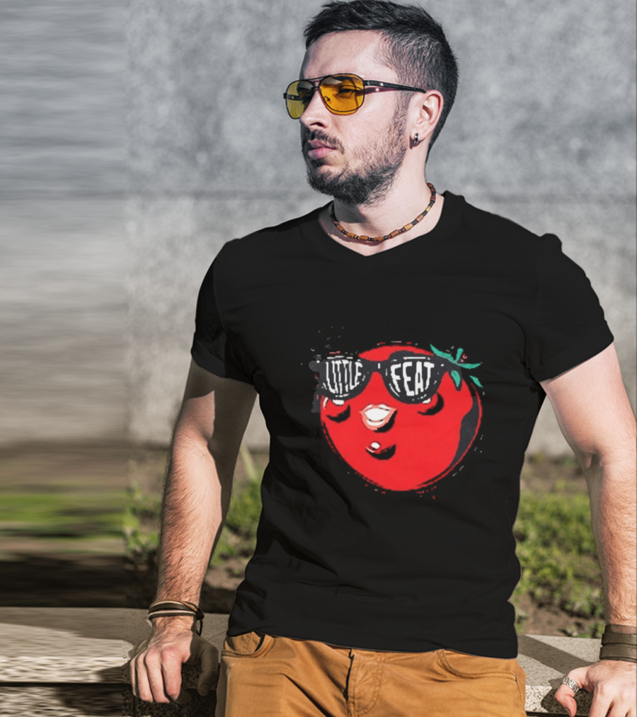 Little Feat Tomato Sunglasses Tie Dye T-Shirt