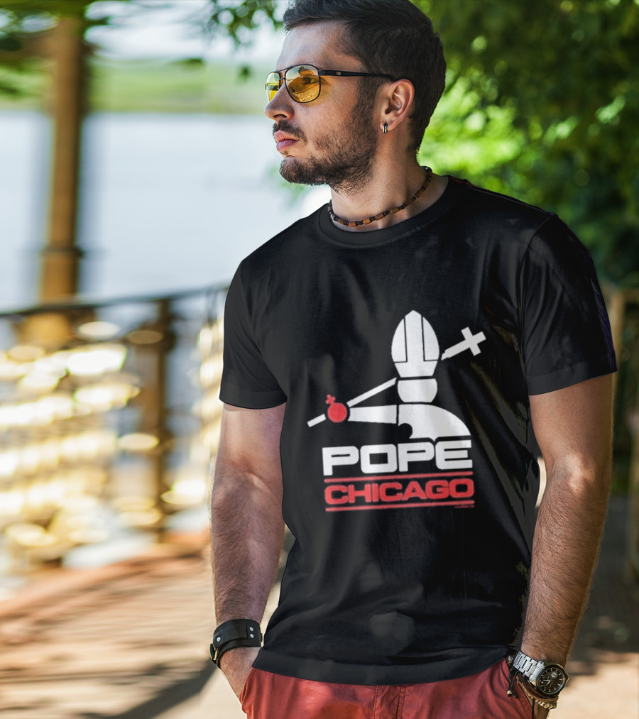 Pope Chicago White Sox Baseball T-Shirt