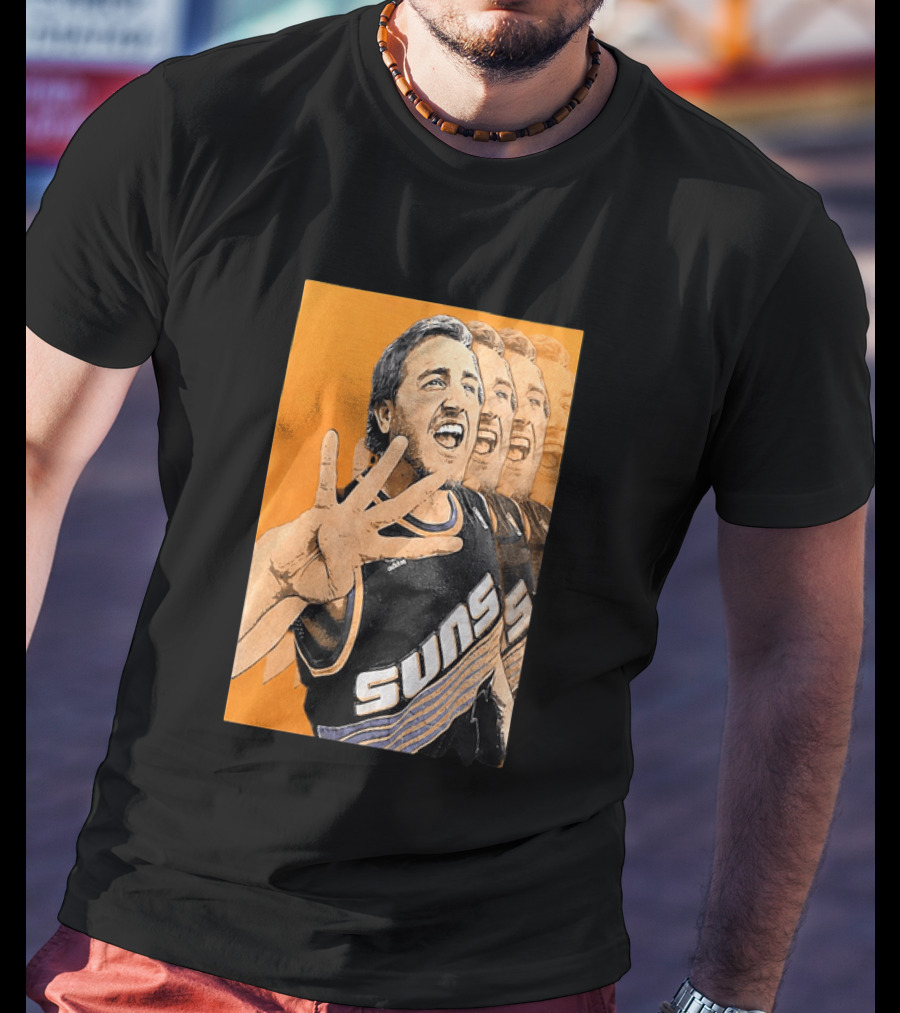 Phoenix Basketball Suns In 4 Fan Celebration T-Shirt