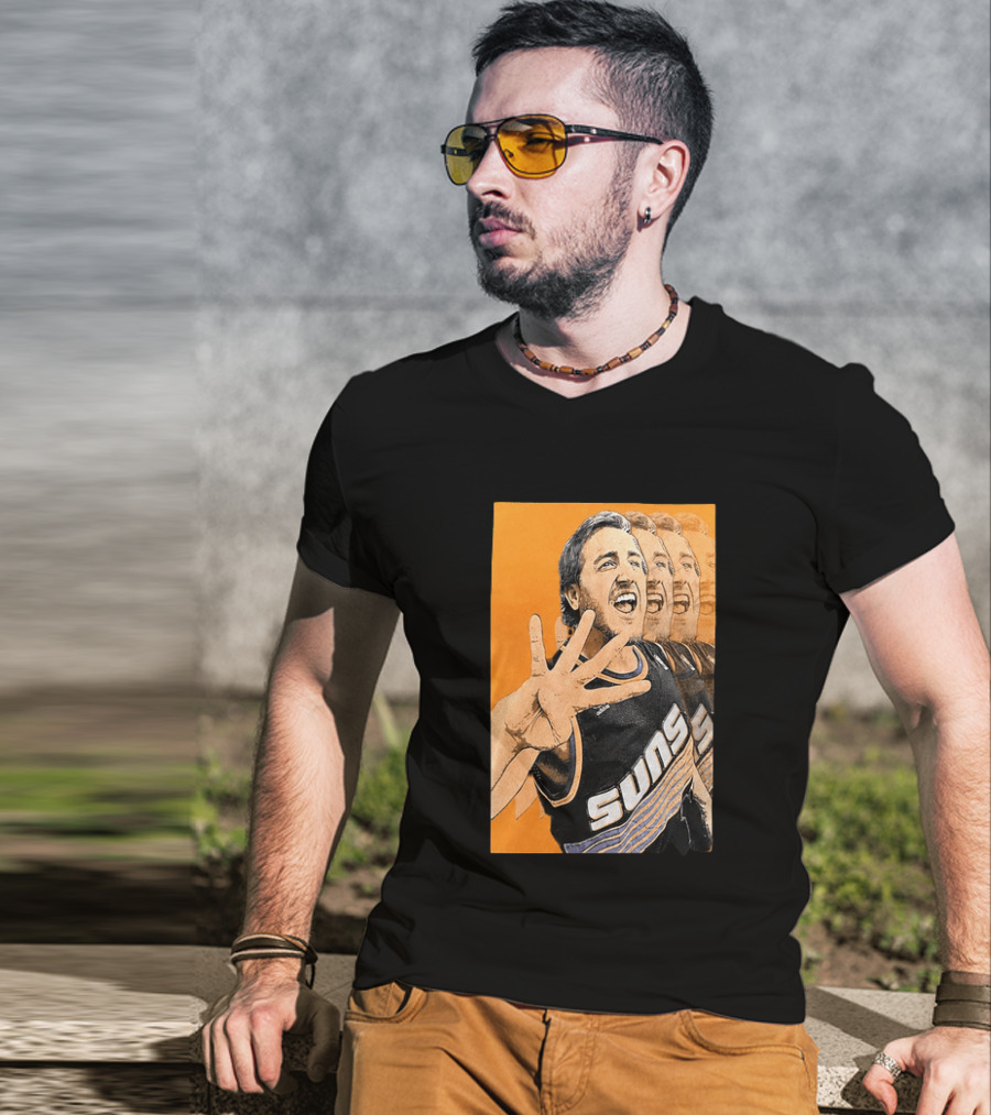 Phoenix Basketball Suns In 4 Fan Celebration T-Shirt