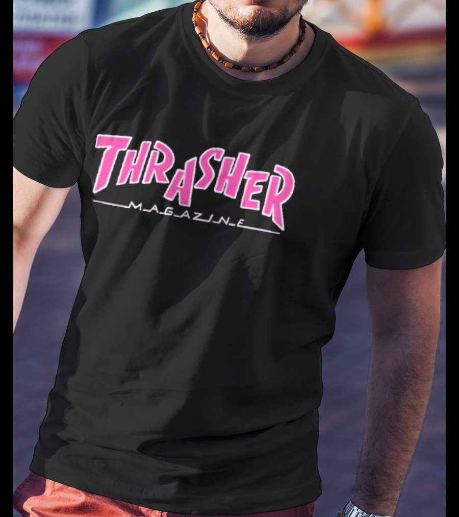 Thrasher Magazine Parra Edition Pink T-Shirt