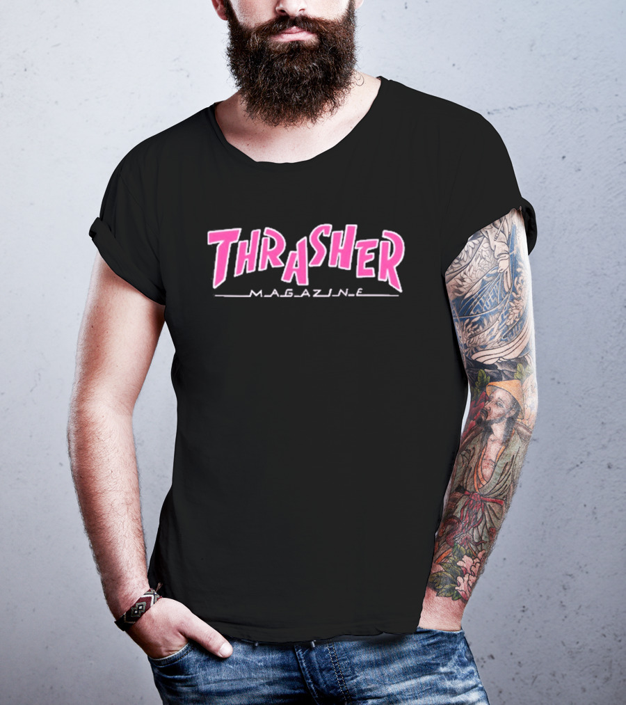 Thrasher Magazine Parra Edition Pink T-Shirt