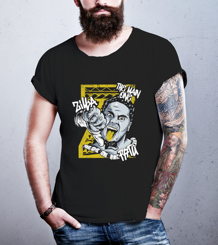 Zilla The Man One Fatu Samoan Spike T-Shirt
