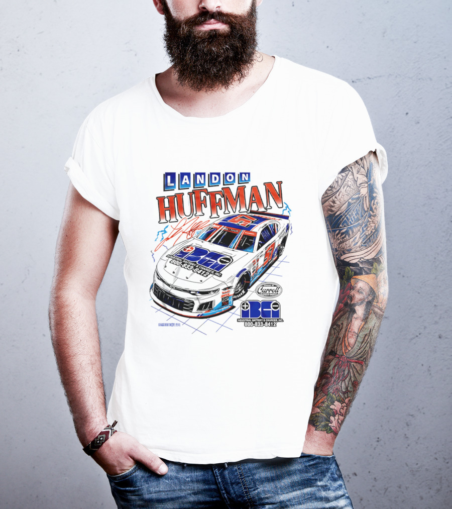 Landon Huffman 2026 Cars Tour Fully Charged Racing T-Shirt