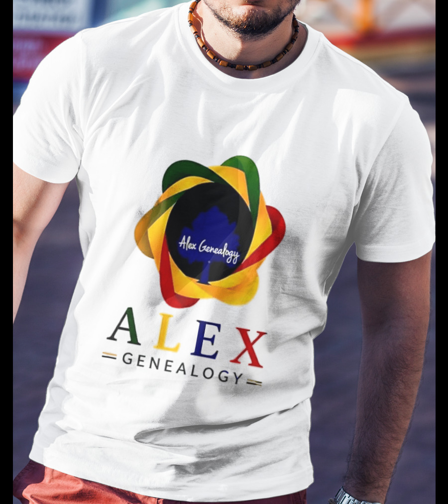Alex Genealogy Trust Census Records More Than People Colorful Tree T-Shirt
