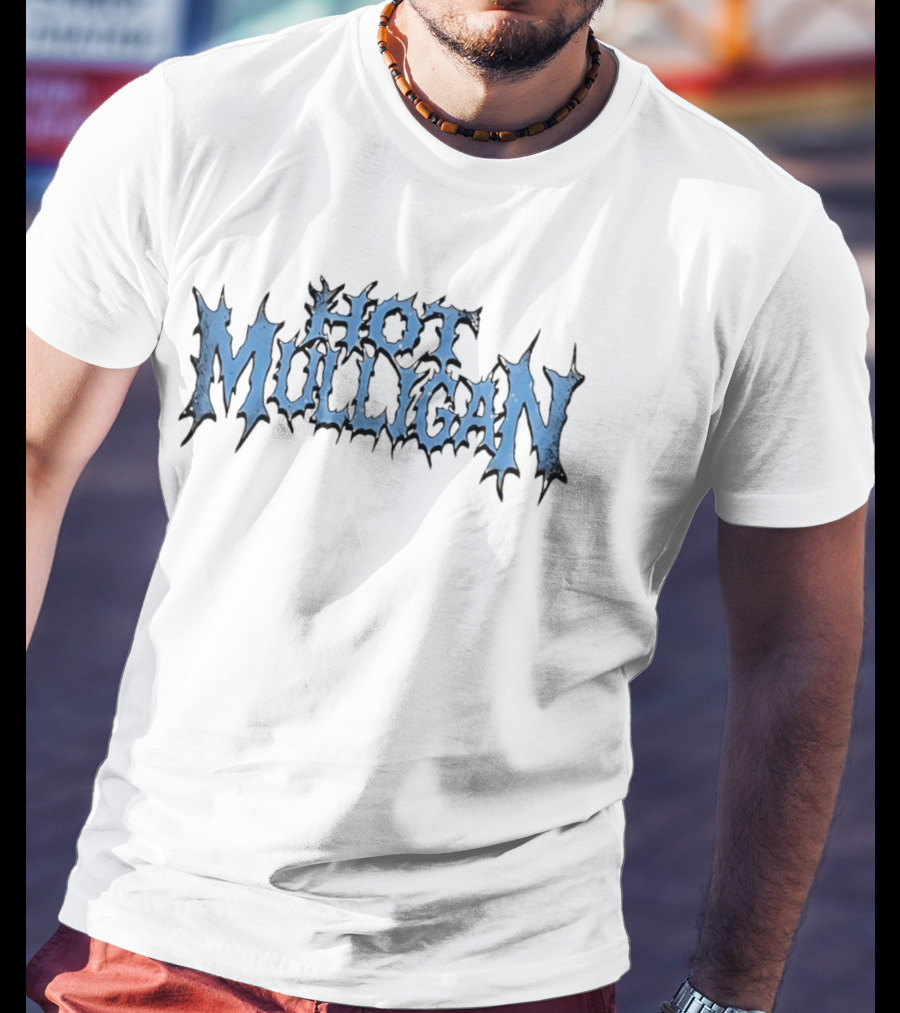 Hot Mulligan Spiky Ice Blue Metal Frozen T-Shirt