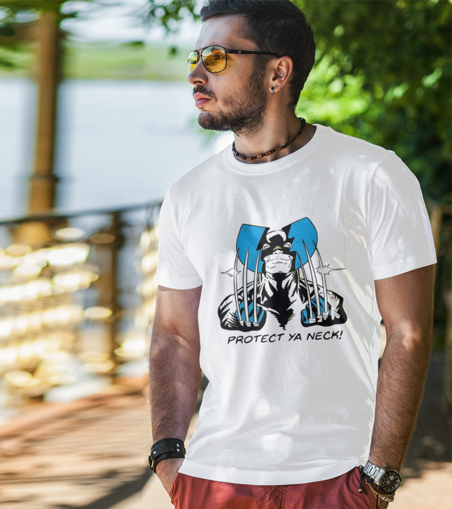 Wolverine Protect Ya Neck Iconic Marvel Comic T-Shirt